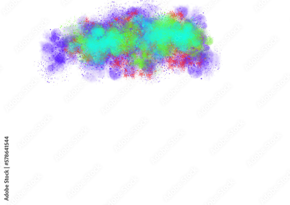 Fototapeta premium abstract watercolor art, Colorful Art Background, watercolor splatter, splash, Colorful Kid Art, PNG, Transparent 