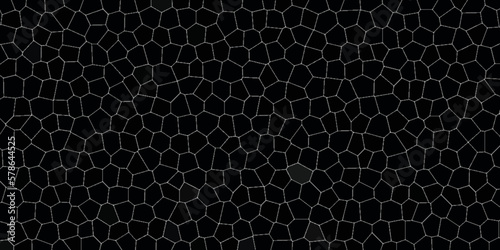 Abstract mosaic seamless pattern. Abstract mosaic background. Black mosaic pattern in the construction.