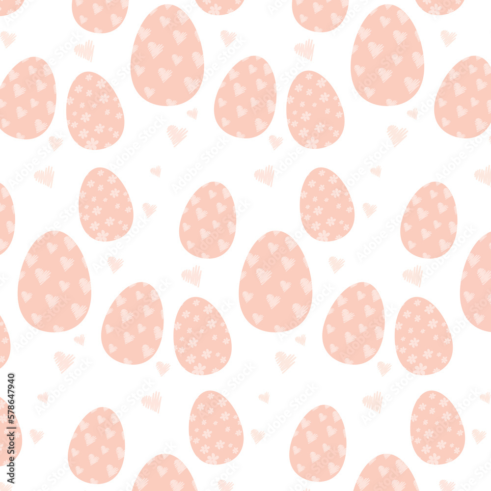 simple easter pattern with eggs, happy easter, springtime simple easter pattern with eggs, happy easter, springtime