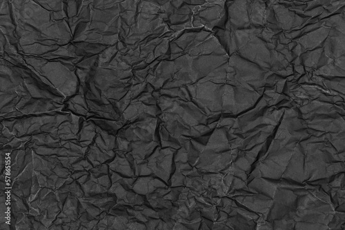 Black wrinkled paper texture. Black Paper Texture. Images for background template design