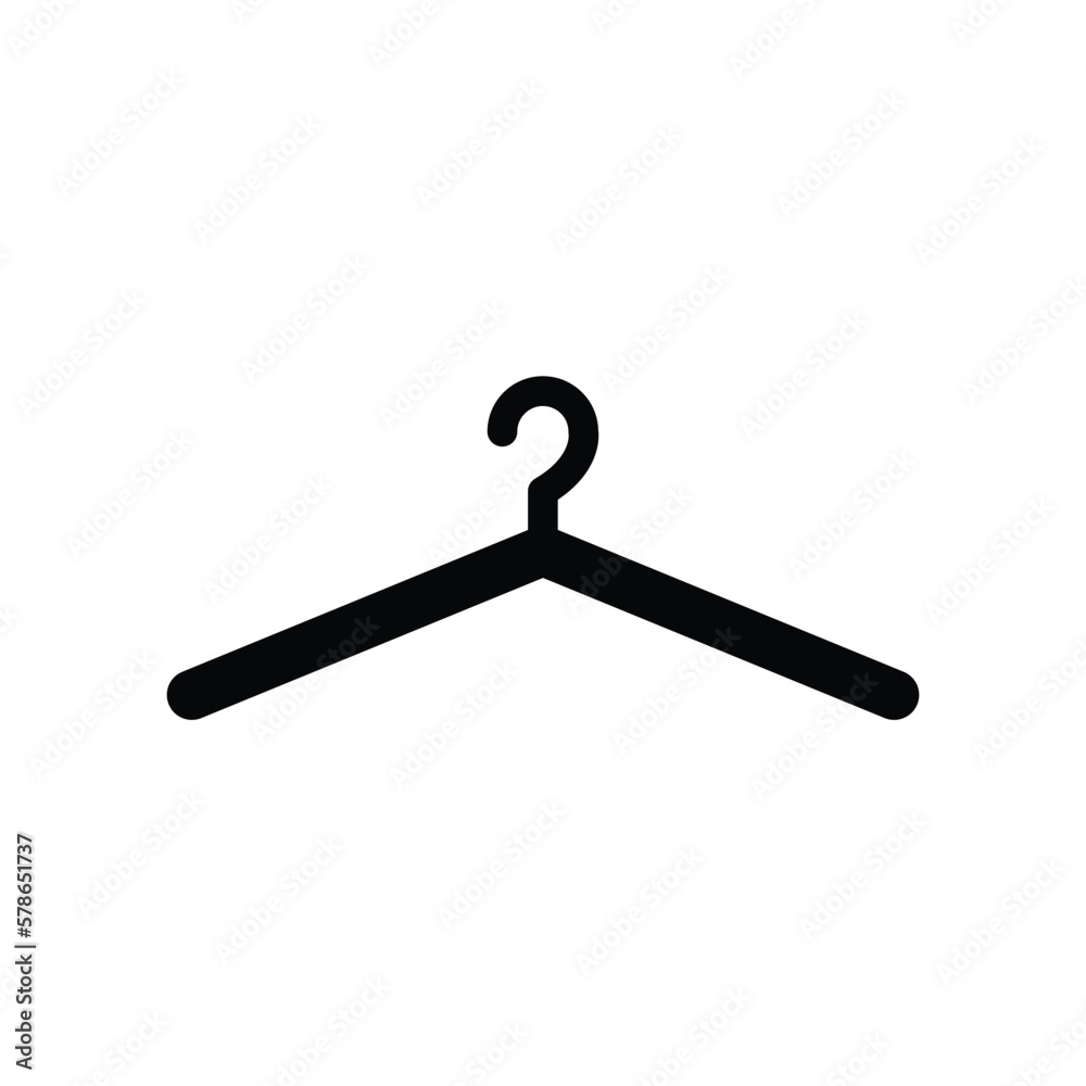 black hanger,flat icon, vector, template, design black hanger,flat icon, vector, template, design