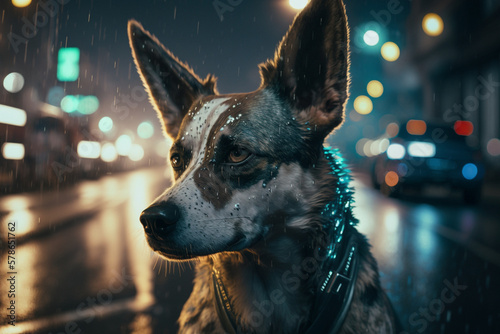 portrait of a dog