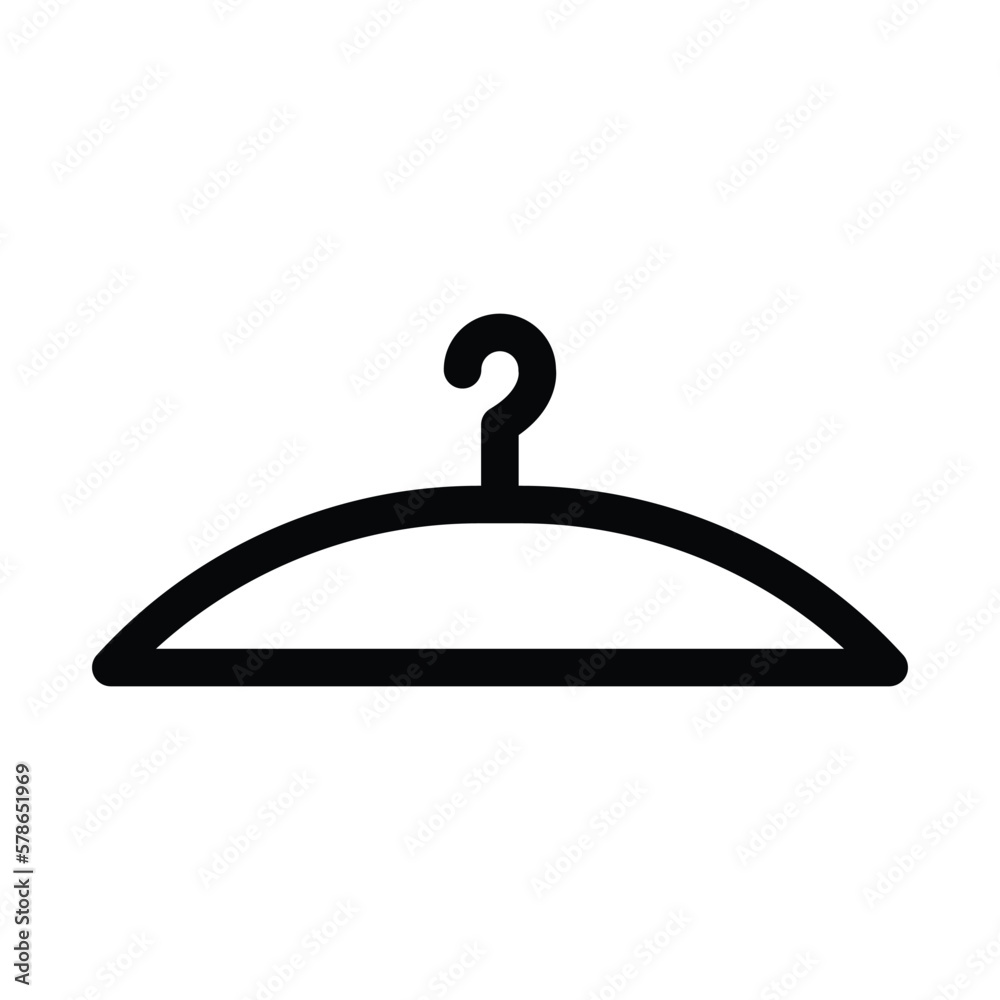 black hanger,flat icon, vector, template, design black hanger,flat icon, vector, template, design