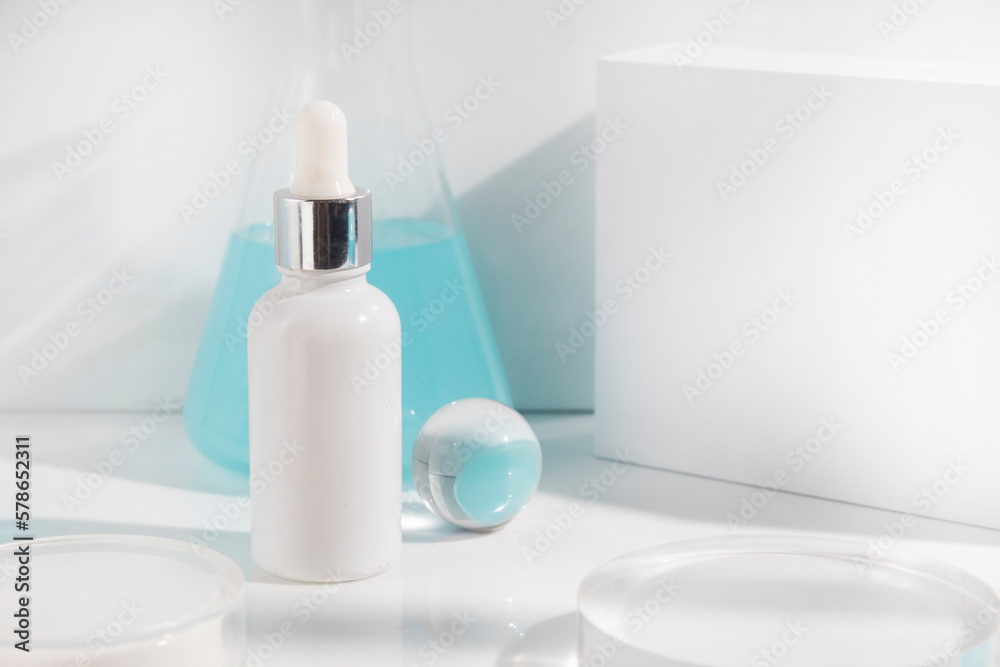 makeup cosmetic medical skin care, a mockup for cream lotion bottle product, packaging on white background makeup cosmetic medical skin care, a mockup for cream lotion bottle product, packaging on white background