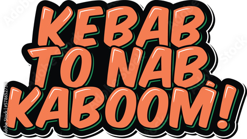 Kebab Typography Design