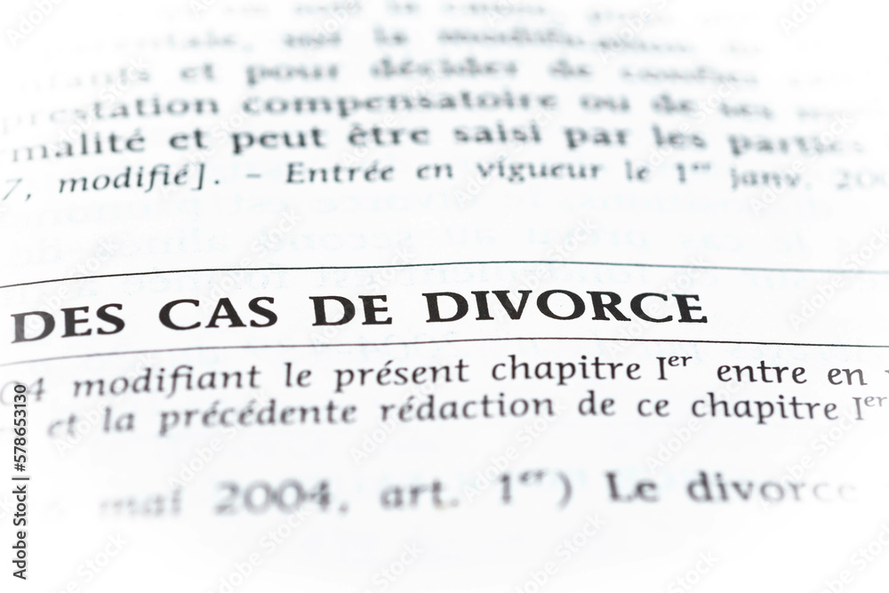 Fototapeta premium divorce