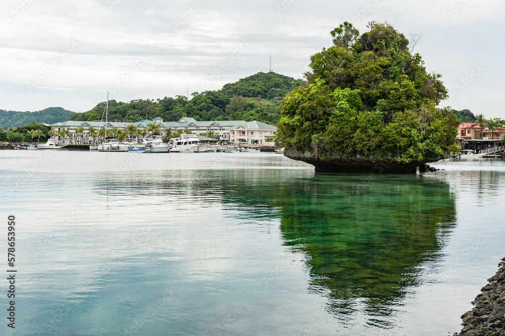 Island in Koror, Palau. Micronesia