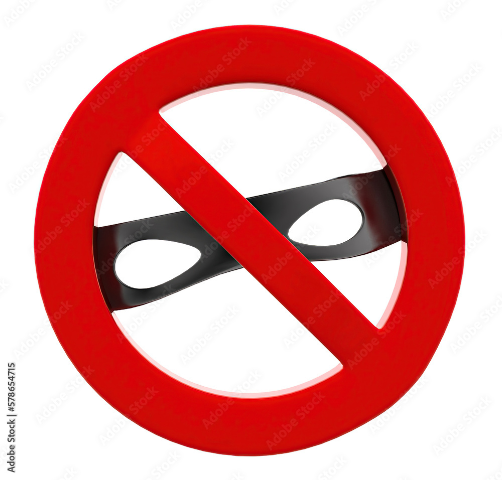 3d spy no entry concept 3d spy no entry concept