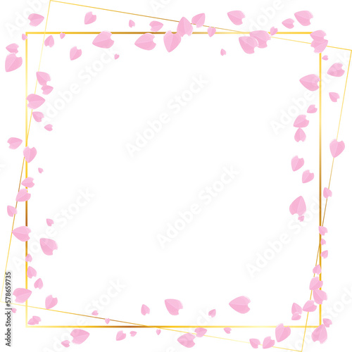 cherry petal frame