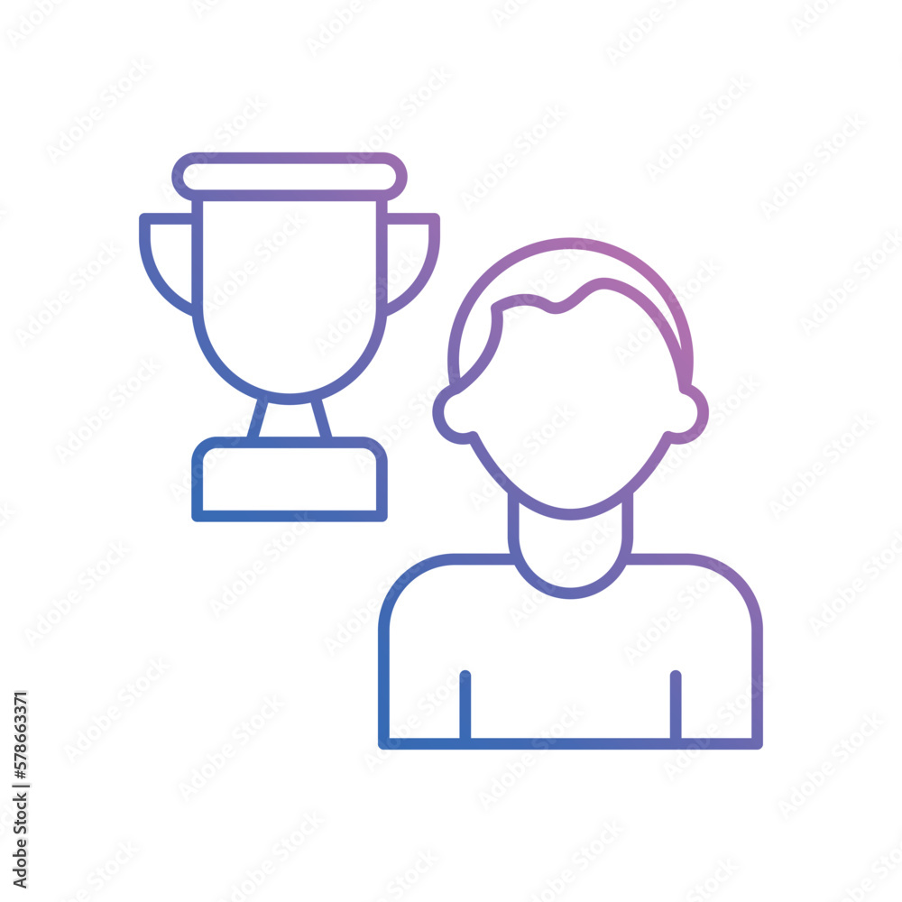 Motivation icon vector stock Motivation icon vector stock