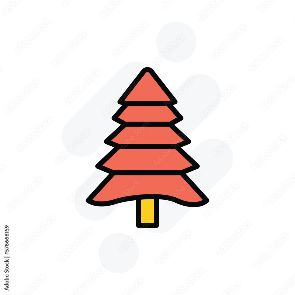 Fototapeta premium tree icon vector stock