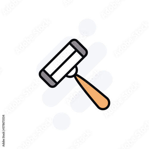 razor icon vector stock