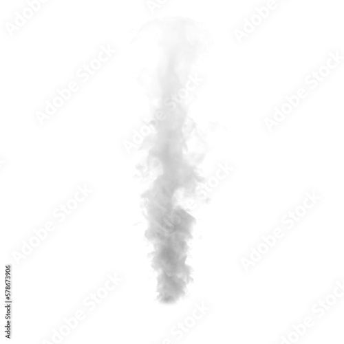 smoke isolated on transparent background.