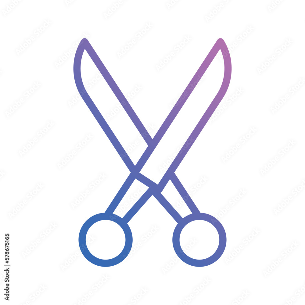 scissor icon vector stock scissor icon vector stock