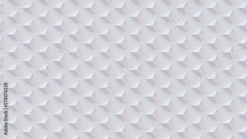 3D Futuristic triangles white background Abstract lowpoly geometric grid pattern