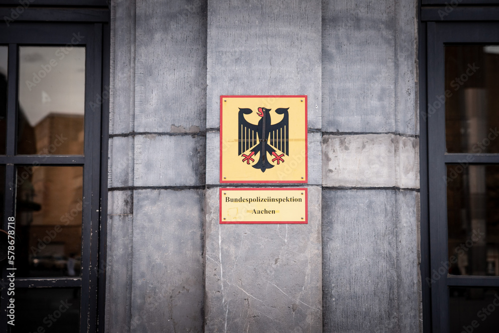 BANDIERA GERMANIA CON Aquila Tedesca Bundeswappen - Bundesadler EUR 6 - Foto 12