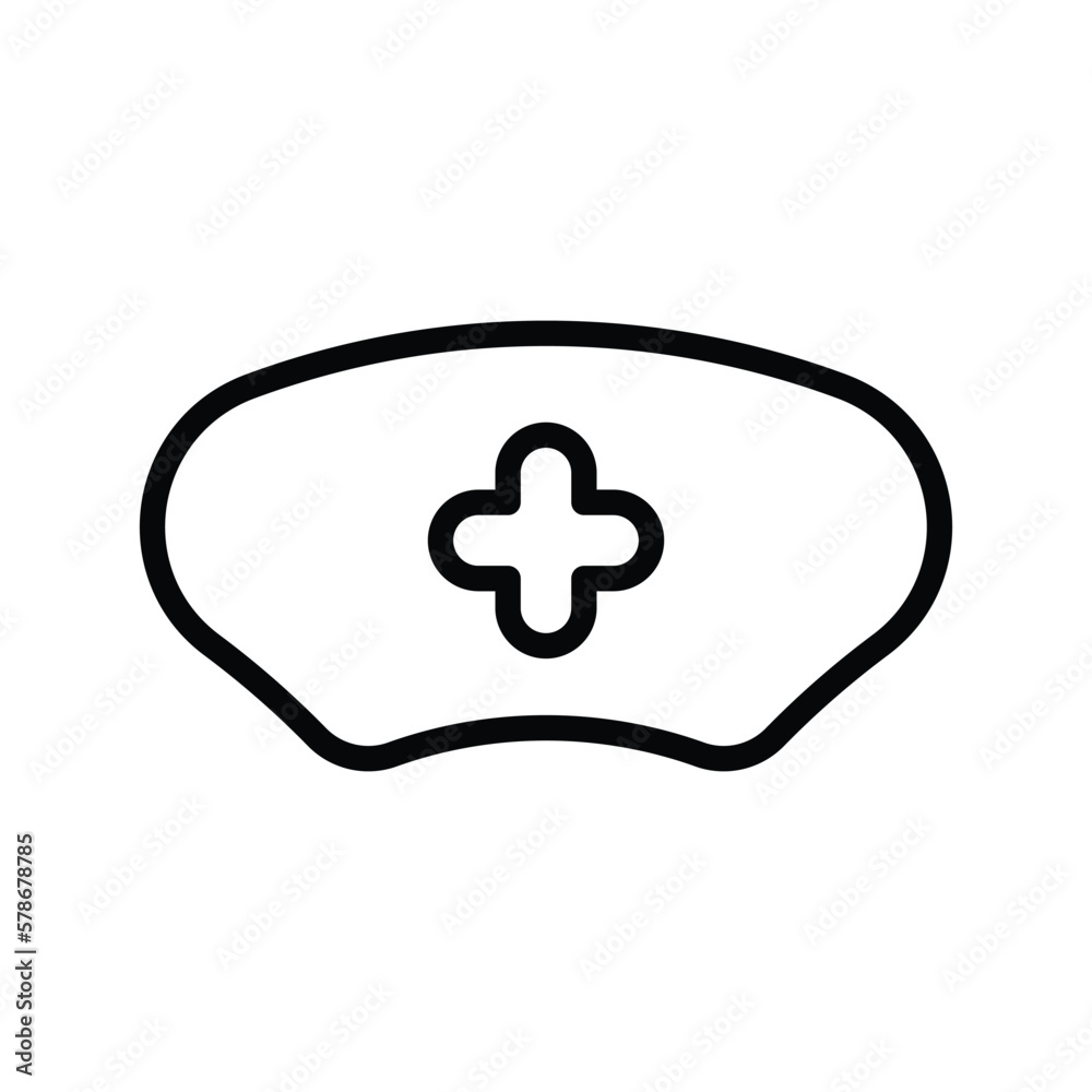 Obraz premium Nurce icon vector stock