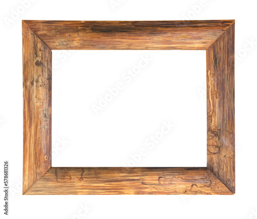 natural wood frame