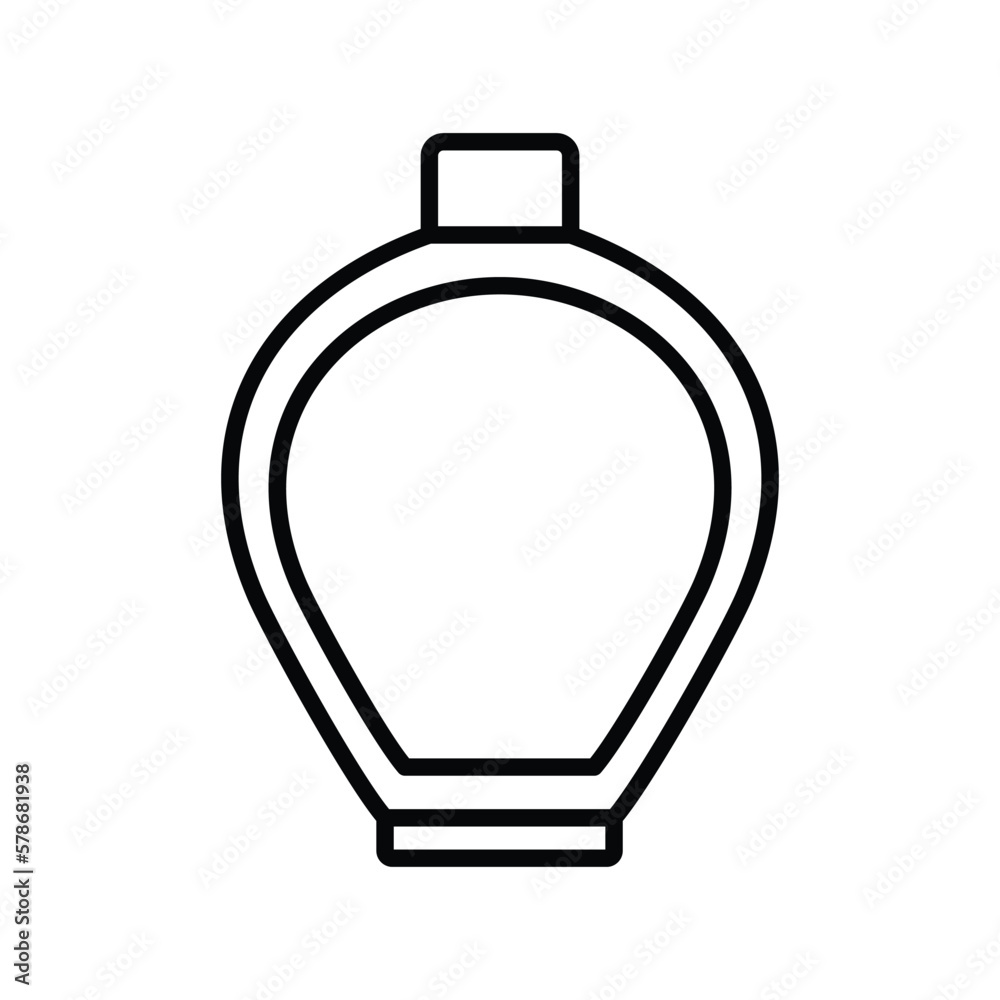 Obraz premium perfume icon vector stock