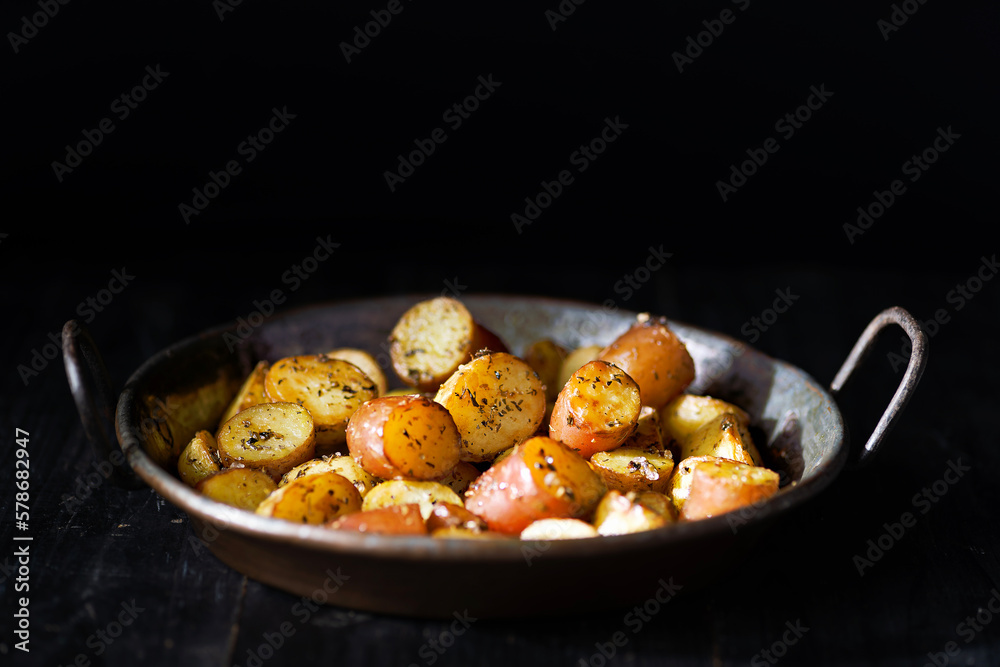 herb roasted baby potatoes