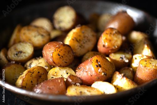 herb roasted baby potatoes