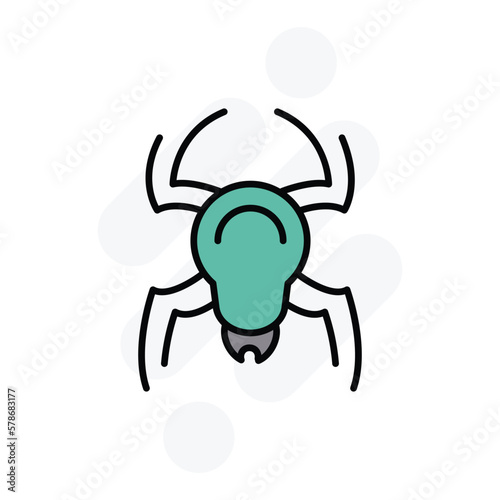 bug fixing icon vector stock