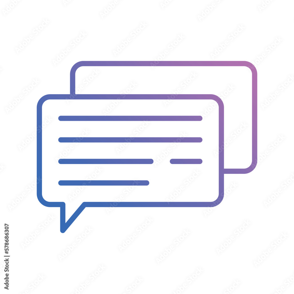 messaging icon vector stock messaging icon vector stock