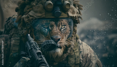 Lion Special Forces Soldiers 