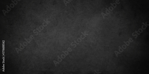 Print op canvas Black texture chalk board and black board background