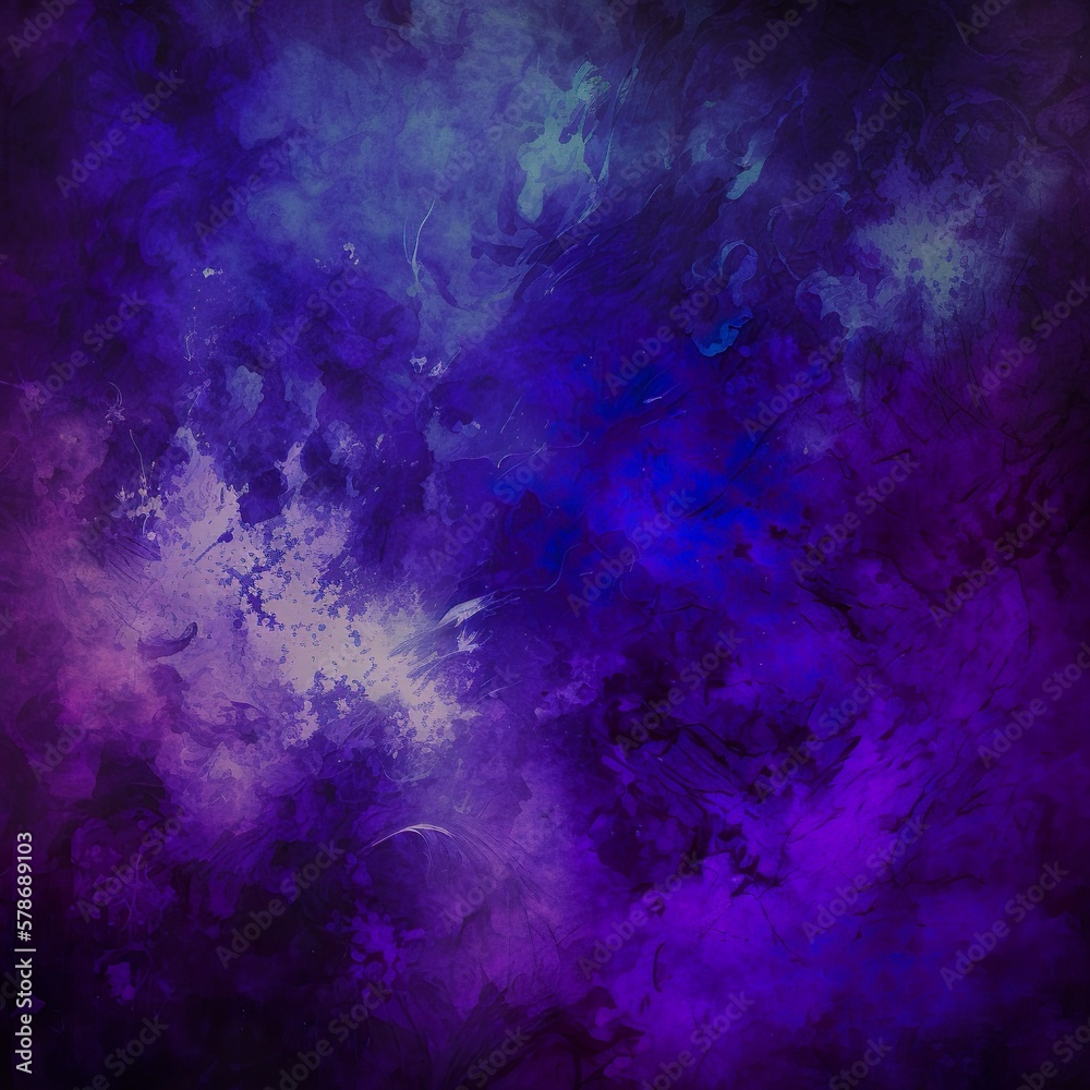 blue violet color stained grungy background or texture