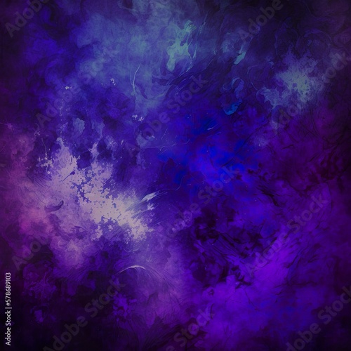blue violet color stained grungy background or texture