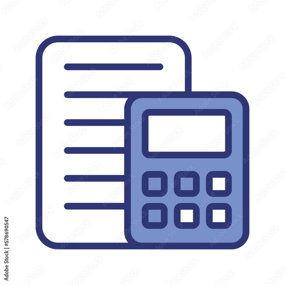accounting icon vector stock. accounting icon vector stock.