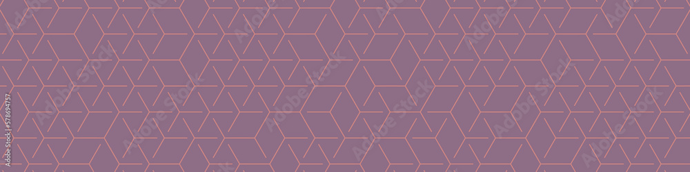 Fototapeta premium Hexagonal Maze pattern abstract illustration