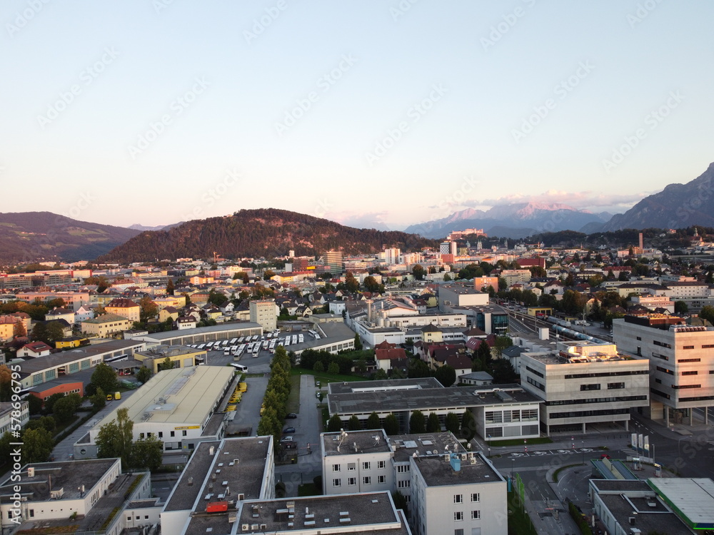Salzburg Bird view