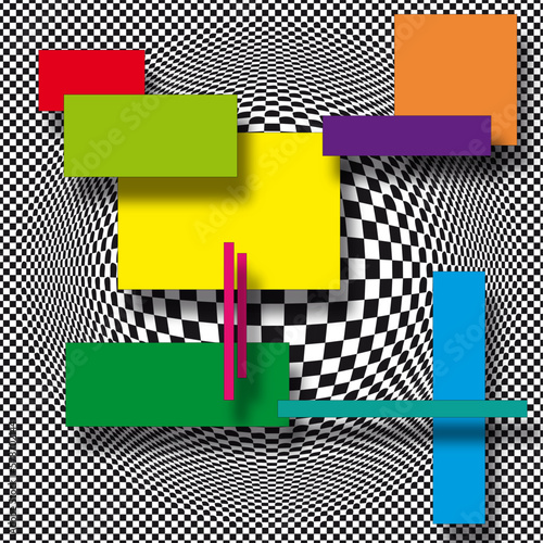 Farbflächen Wölbung