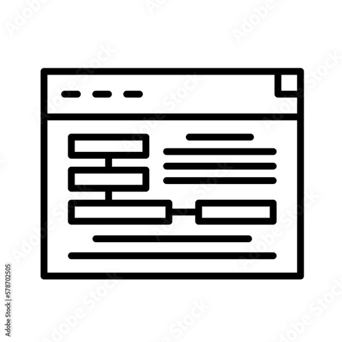 Website Ads Icon Design