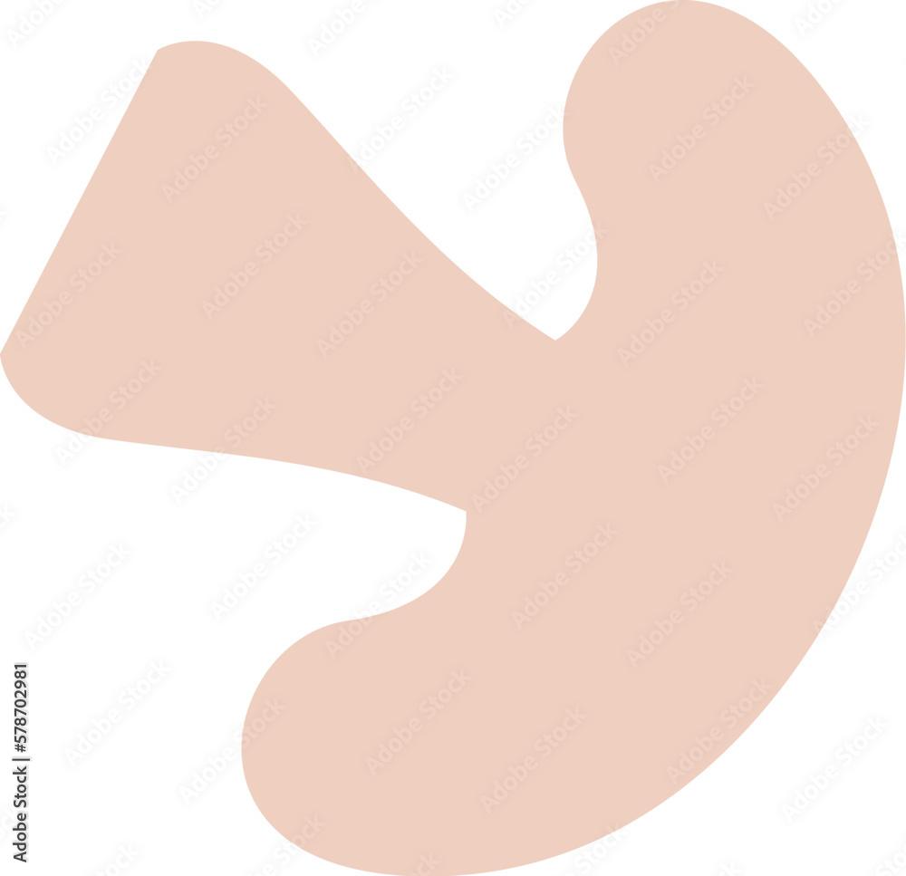 Slice of mushroom flat illustration Ingredient for pizza Slice of mushroom flat illustration Ingredient for pizza