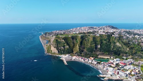Amazing view on Bacoli city