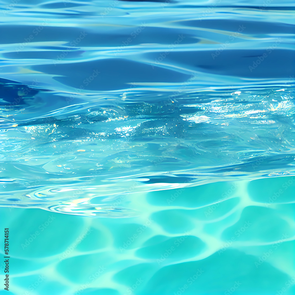 Skyblue fresh water splash ocean backdrop illustration Skyblue fresh water splash ocean backdrop illustration