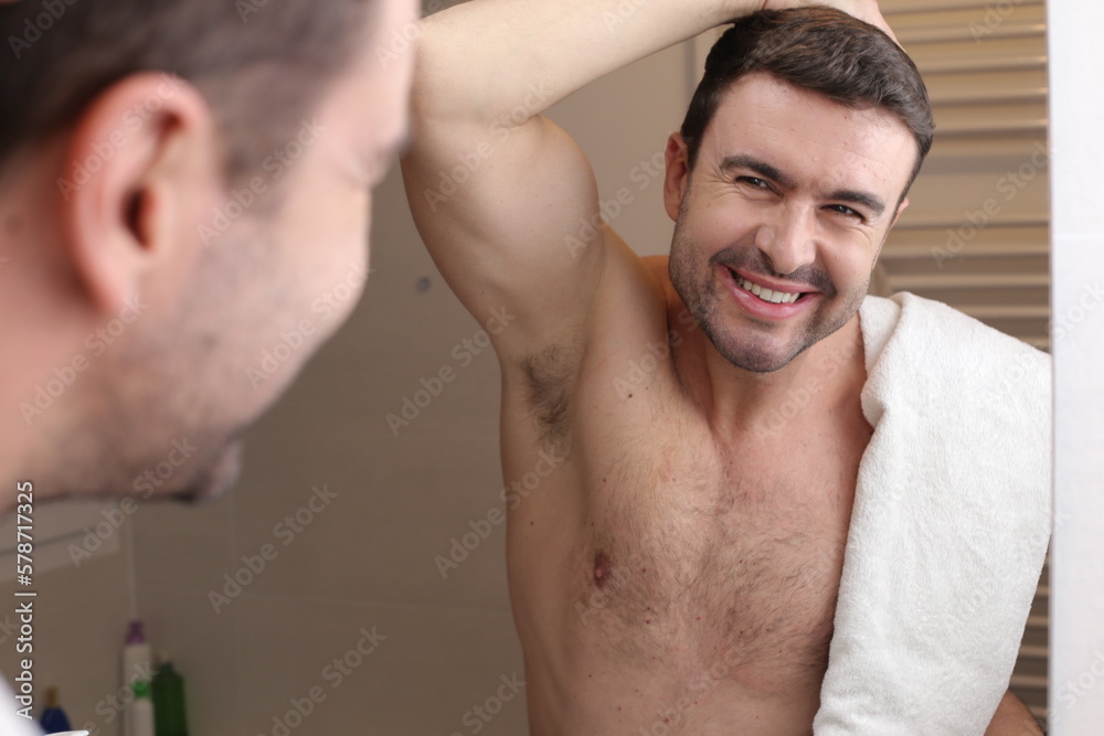 Obraz premium Very attractive man feeling irresistible 