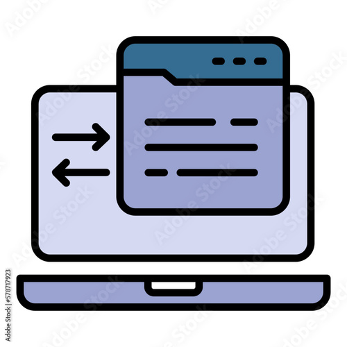 301 Redirect stock illustration, HTTP response status code 302 Concept, Moved Permanently redirect status response Concept Vector Icon Design, Cloud computing and Internet hosting services Symbol, 