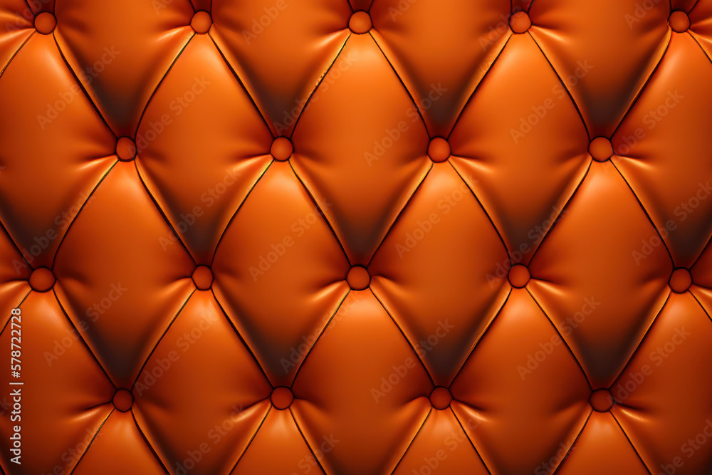 Tufted Upholstery, Luxury Leather Background, Generative AI Tufted Upholstery, Luxury Leather Background, Generative AI
