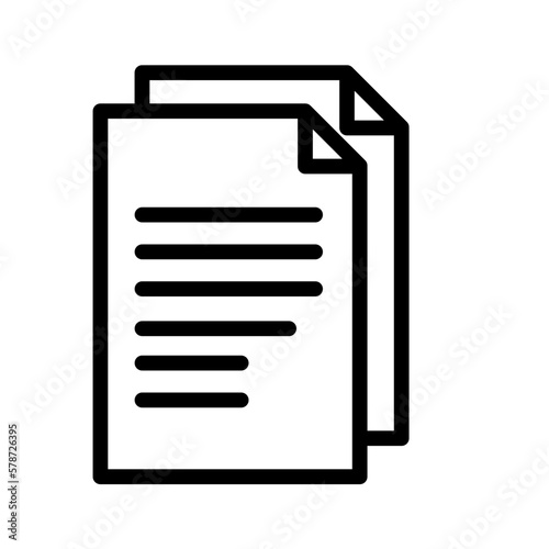 document icon paper vector © puchongart