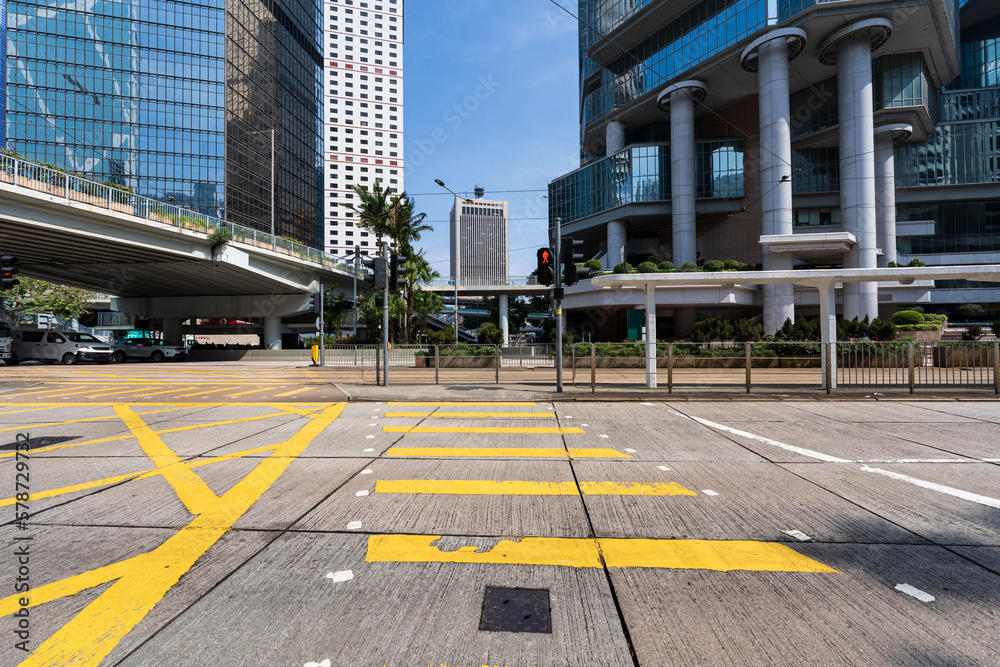 Fototapeta premium road in city