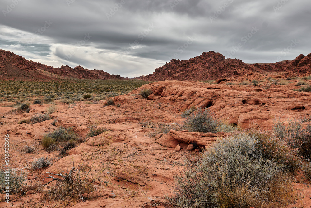 Valley of Fire State Park in Nevada, United States of America