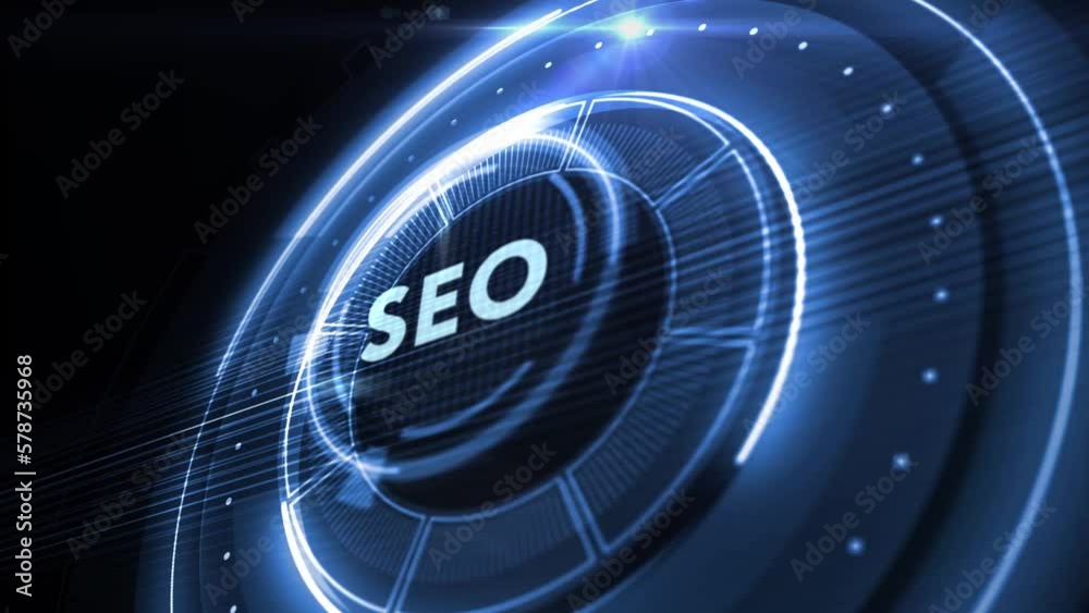 Business, Technology, Internet and network concept. SEO Search engine optimization marketing ranking.