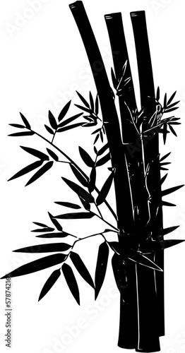 bamboo silhouette 