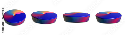 3d rendering of podium design, Set of the podium