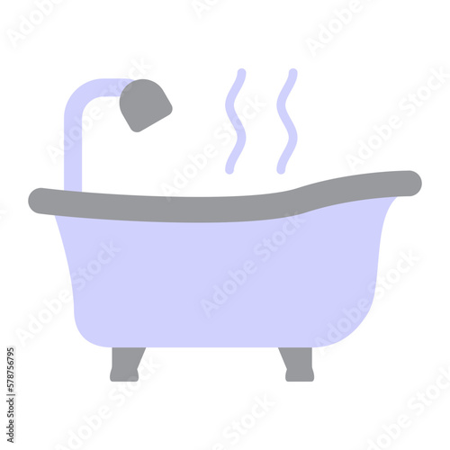 Hot Tub Flat Icon