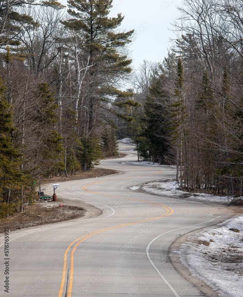Obraz premium Curvy Road